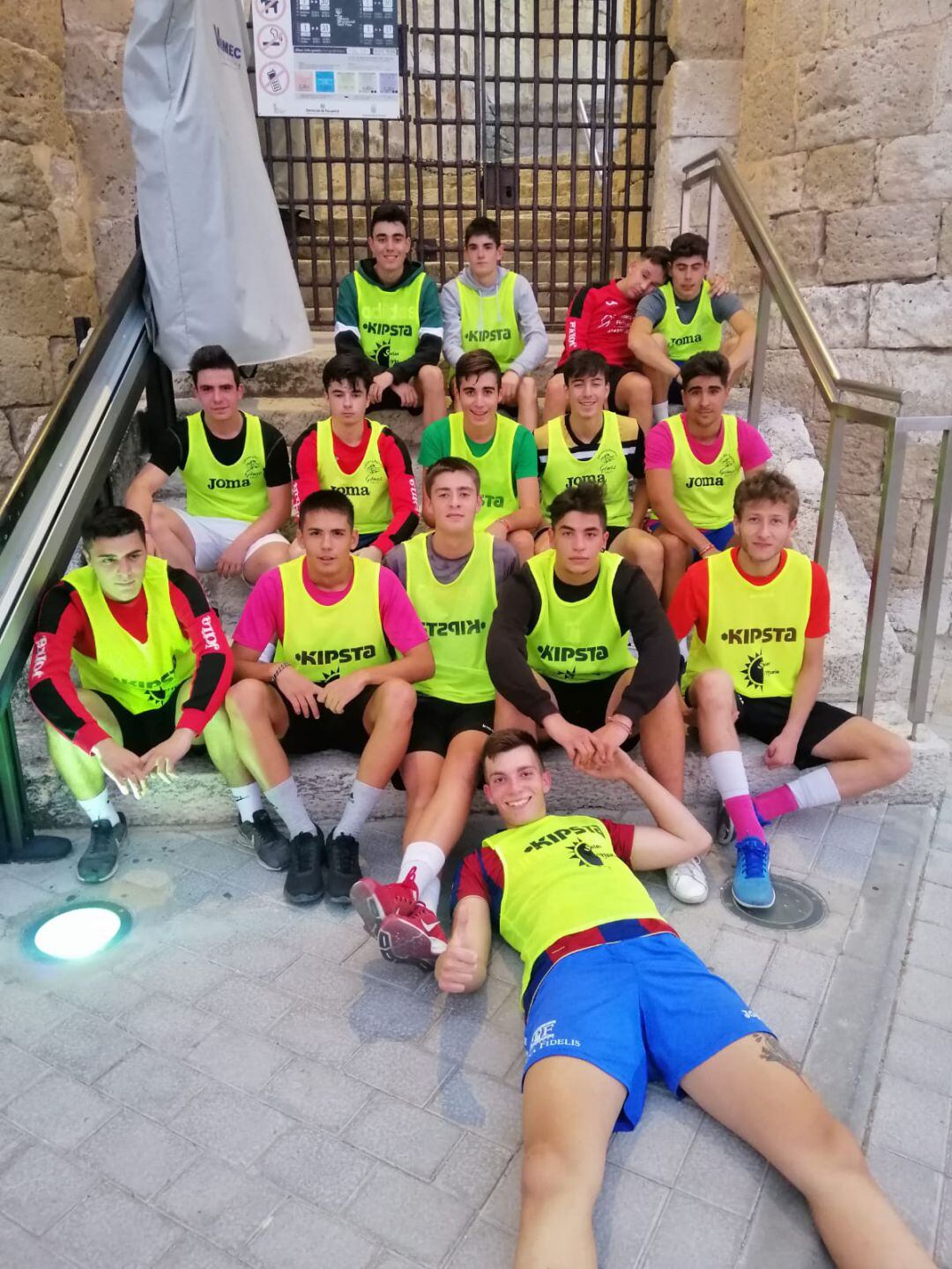 Plantilla del juvenil