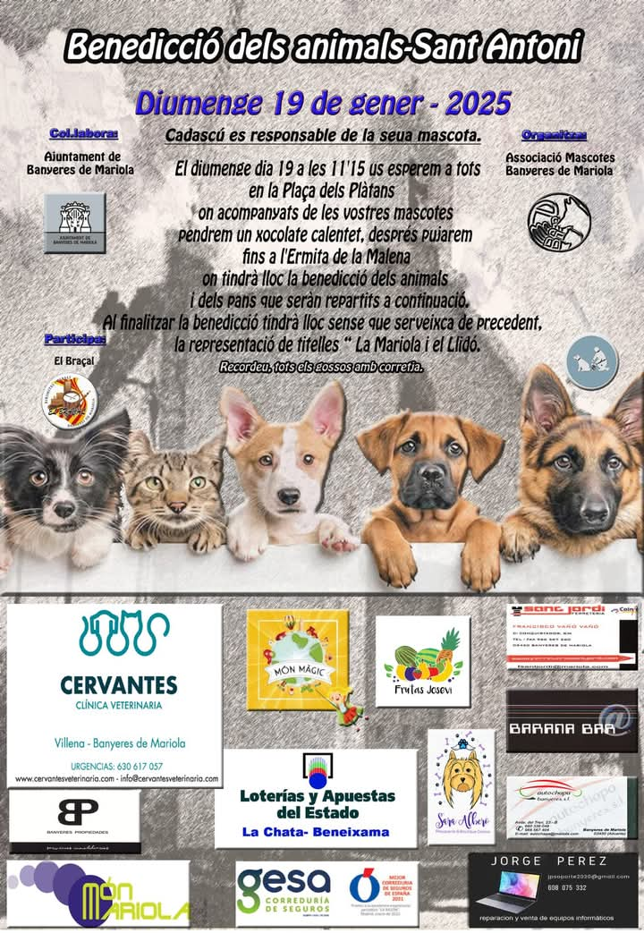 Desfile y bendición animales