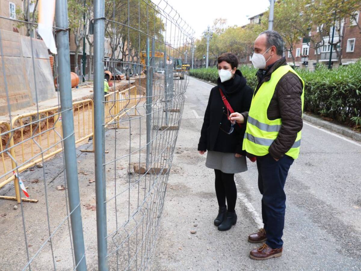 El Ayuntamiento explica a los vecinos el alcance de la obra en el Paseo de Zorrilla