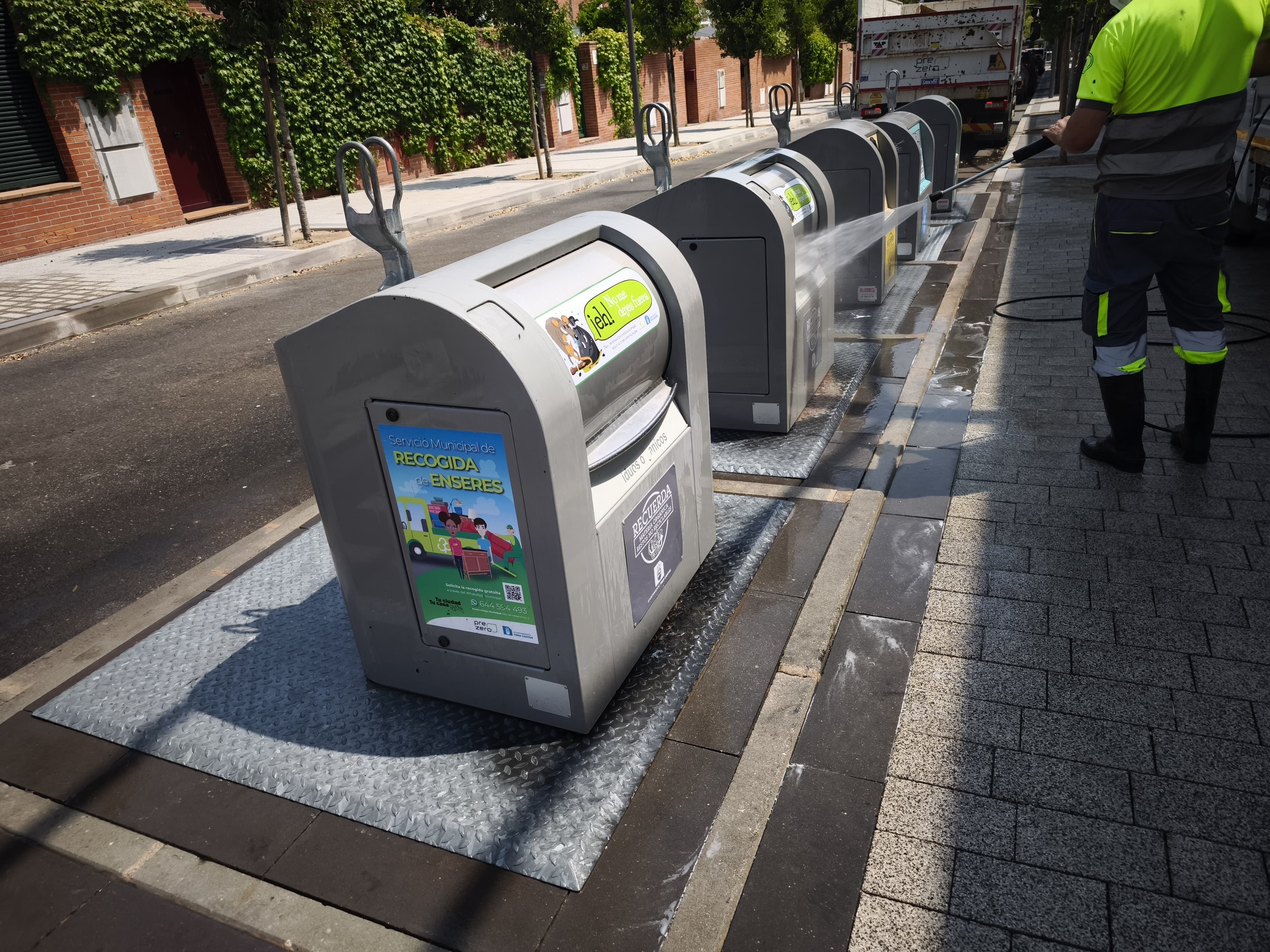 Contenedores soterrados en Tres Cantos