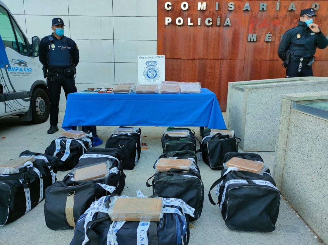 Intervenidos en Mérida 250 kilos de cocaína de gran pureza