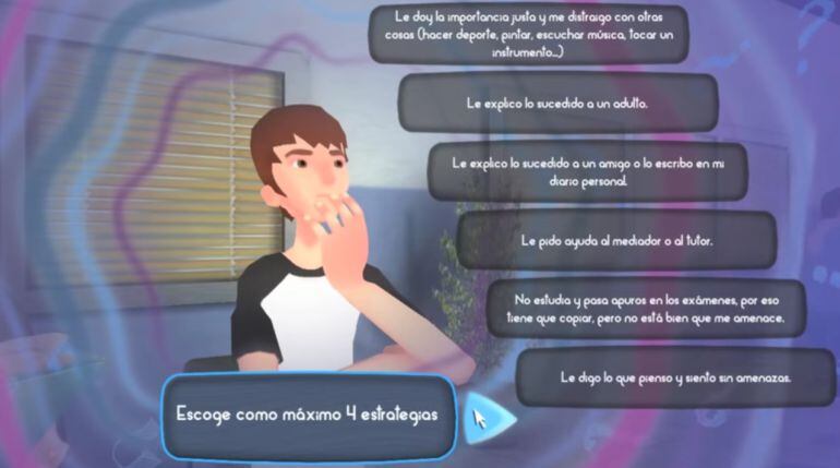 Captura de pantalla del videojoc "Happy"