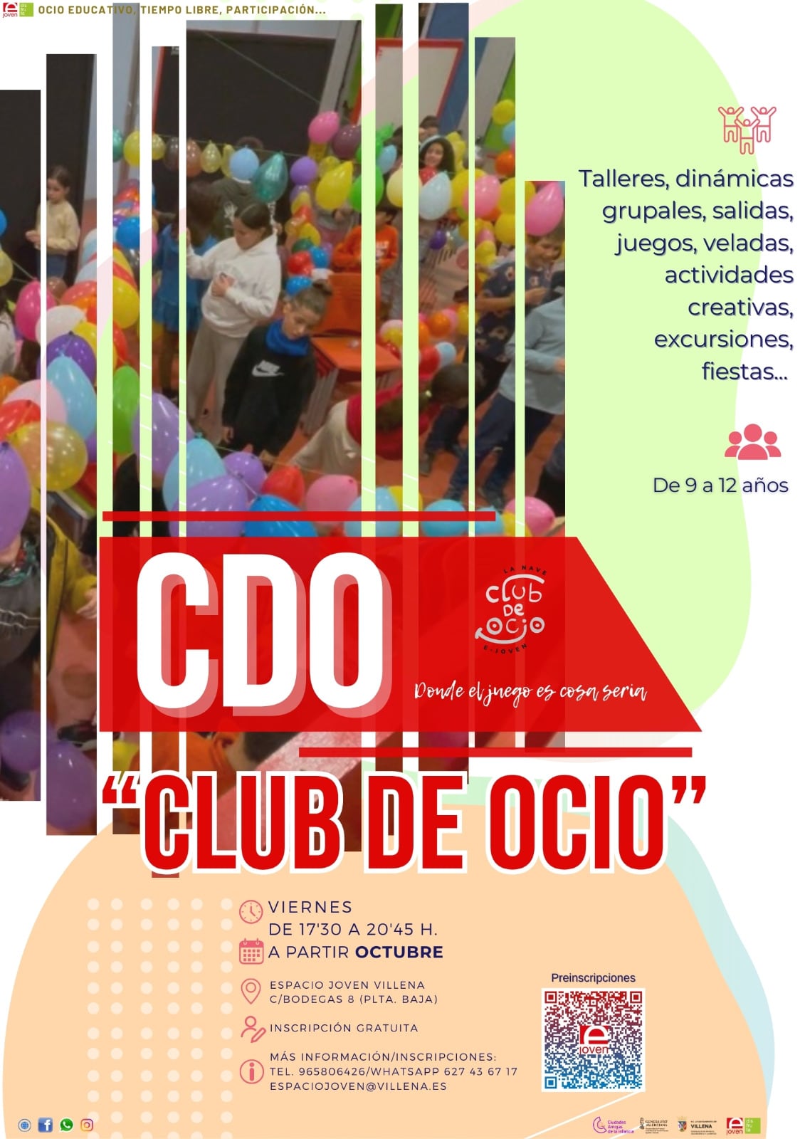 Actividades en el Espacio Joven