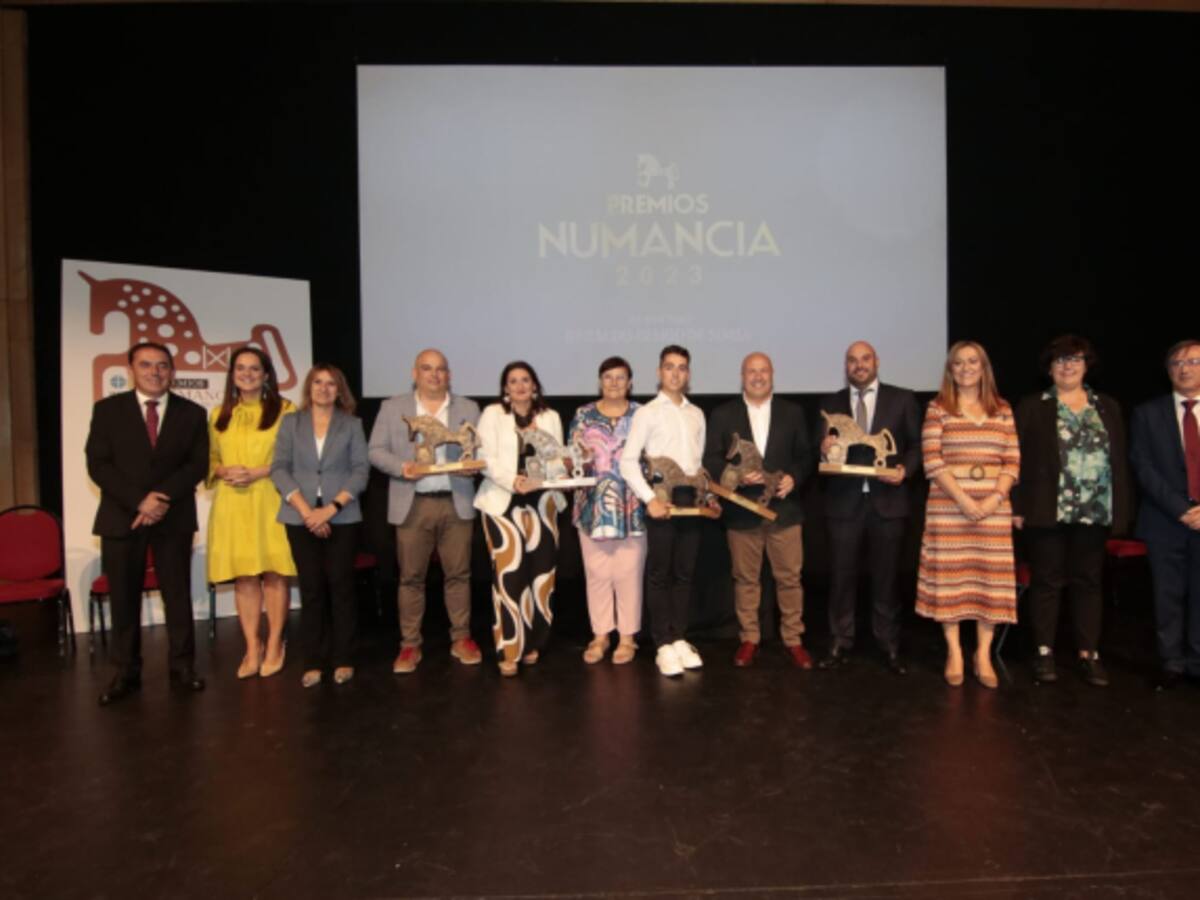 Los Premios Numancia 2023 de Heraldo-Diario de Soria ensalzan el talento de la provincia