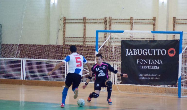 Imagen del último partido de liga del Hércules SV