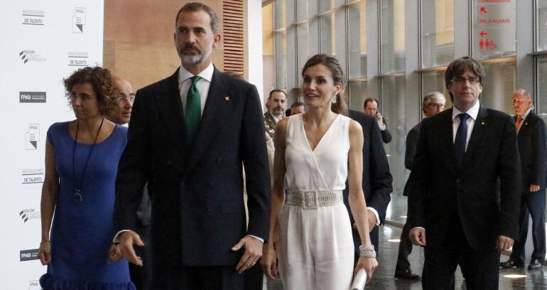 El Felip VI en una de les seves últimes visites a Girona.