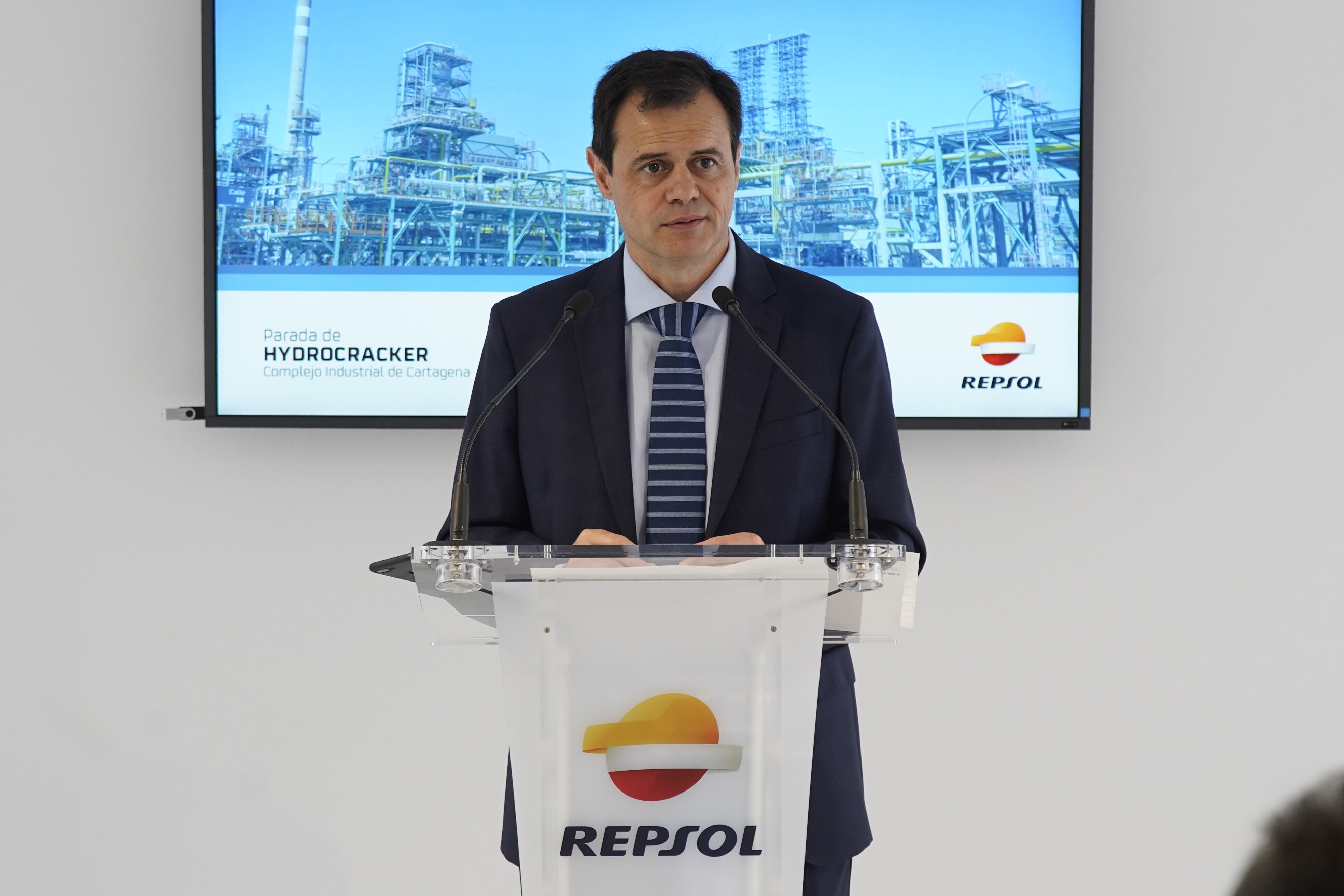 Antonio Mestre, director de Repsol en Cartagena
