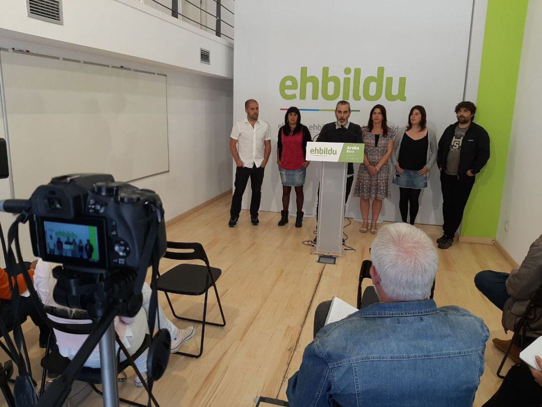 Ibon San Saturnino, coordinador de EH Bildu en Araba