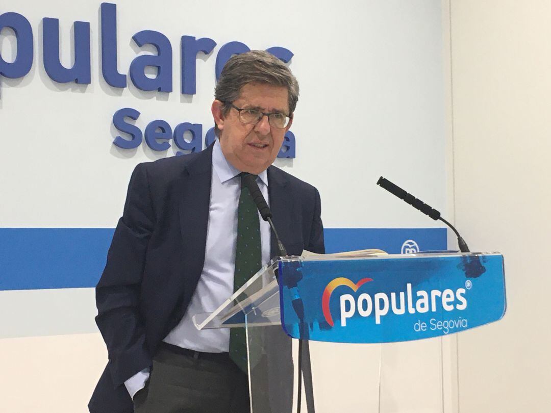 El diputado popular por Segovia, Jesús Postigo