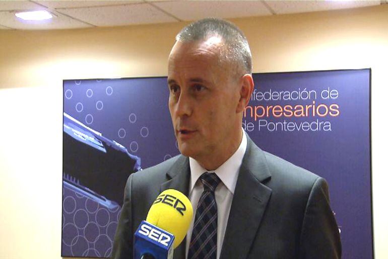 Jorge Cebreiros, Presidente de la Confederación de Empresarios de Pontevedra
