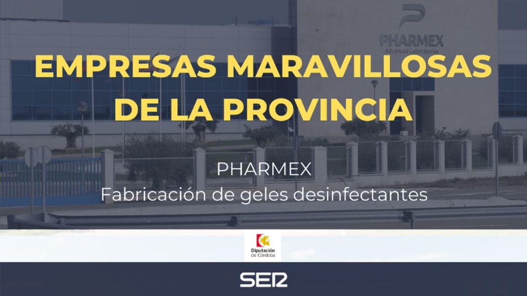 Pharmex fabrica geles desinfectantes