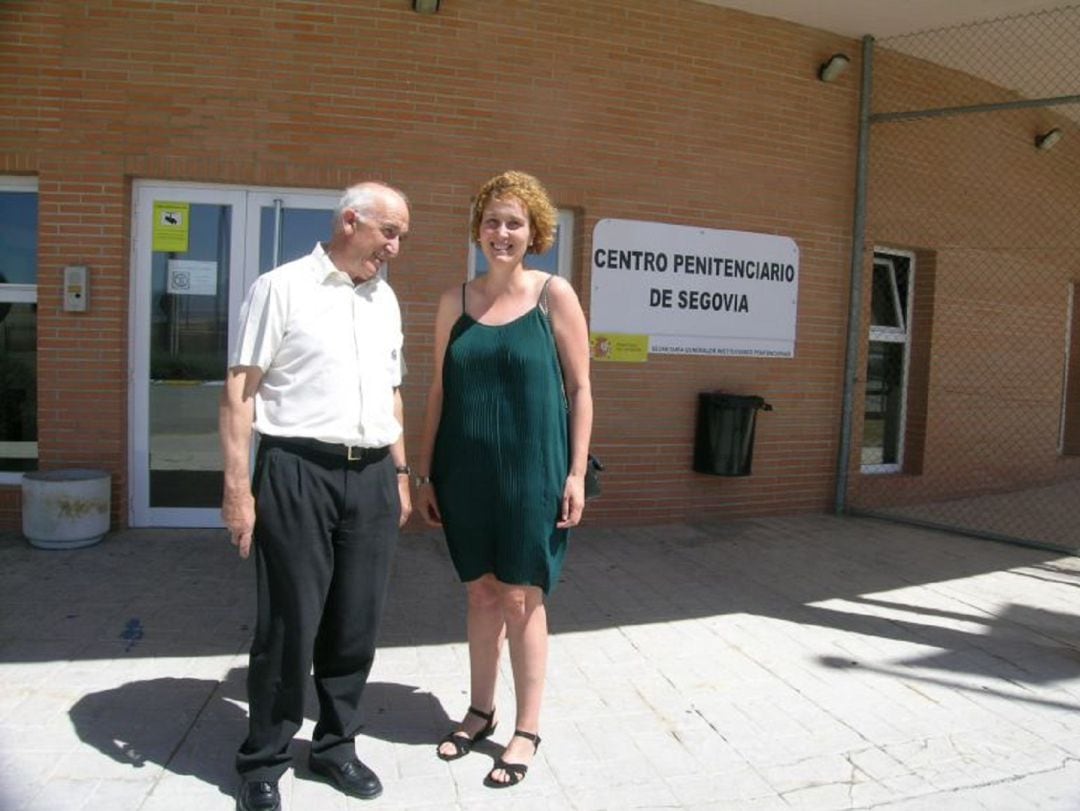 El actual director José María García junto a la subdelegada del gobierno Lirio Martín