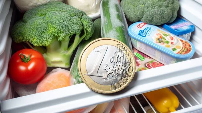 Una moneda en el congelador.