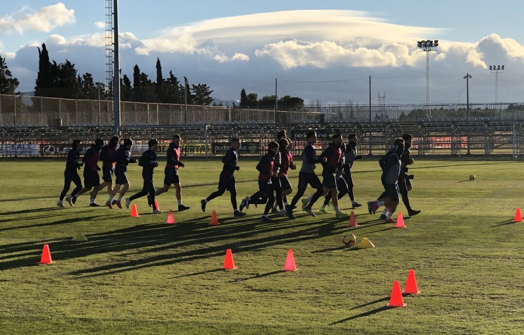 La plantilla ha realizado la última sesión de entrenamiento en la Ciudad Deportiva