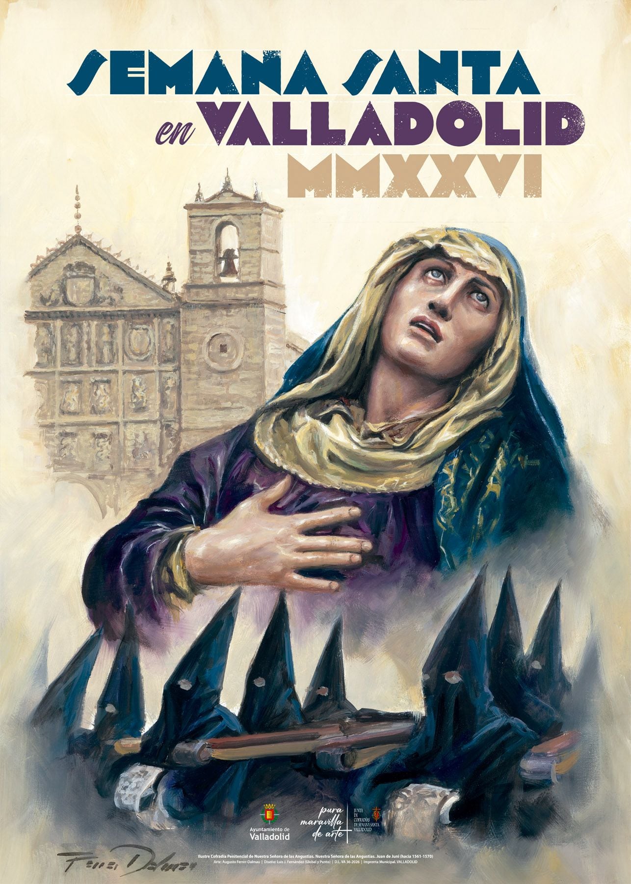 Cartel de la Semana Santa de Valladolid 2026