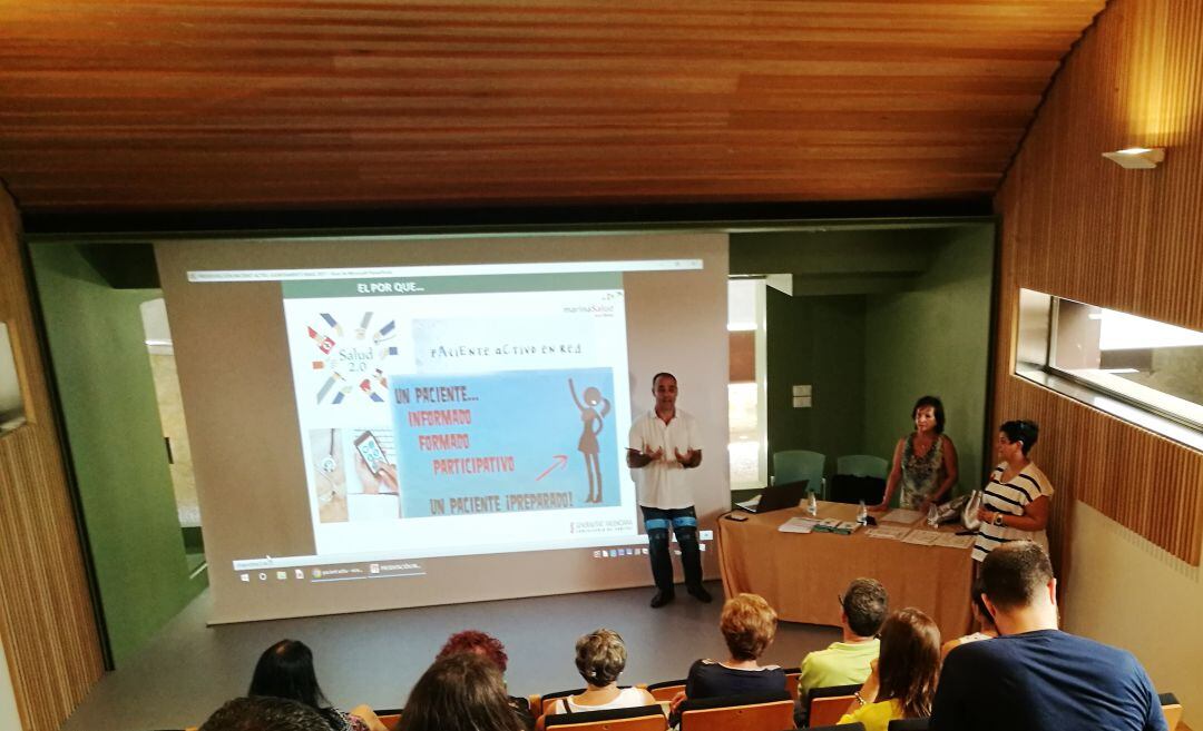 Presentación del programa Pacient Actiu en Benissa.