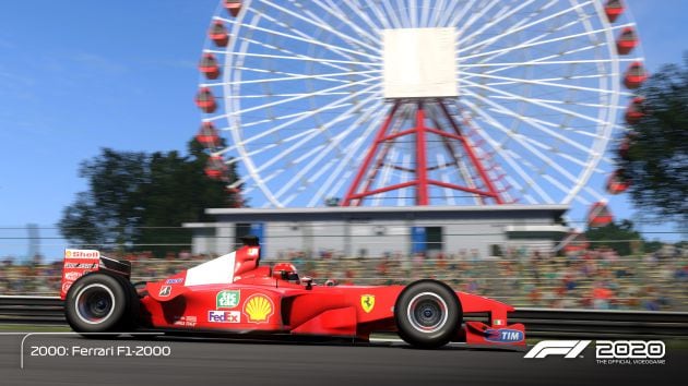 El Ferrari F1-2000 de Michael Schumacher