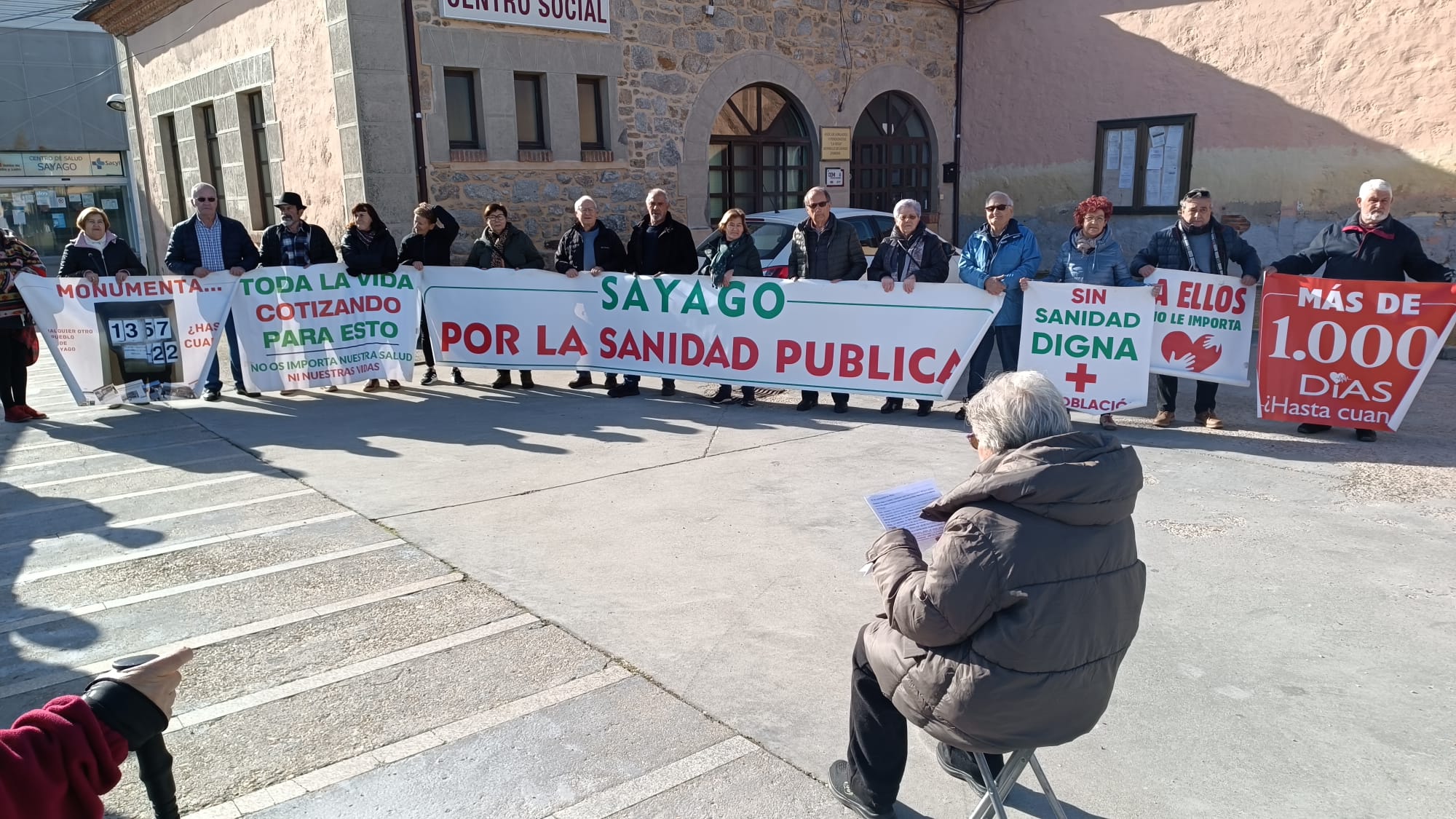 Ultima concentración por la sanidad rural en Sayago