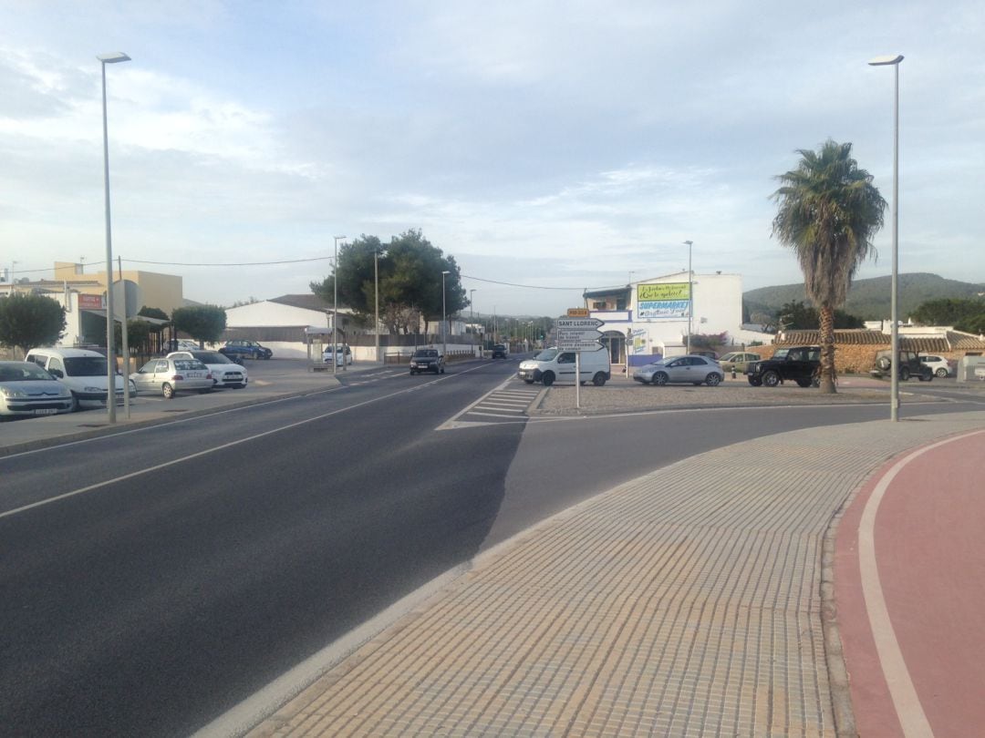 Imagen de archivo de la carretera de Sant Miquel