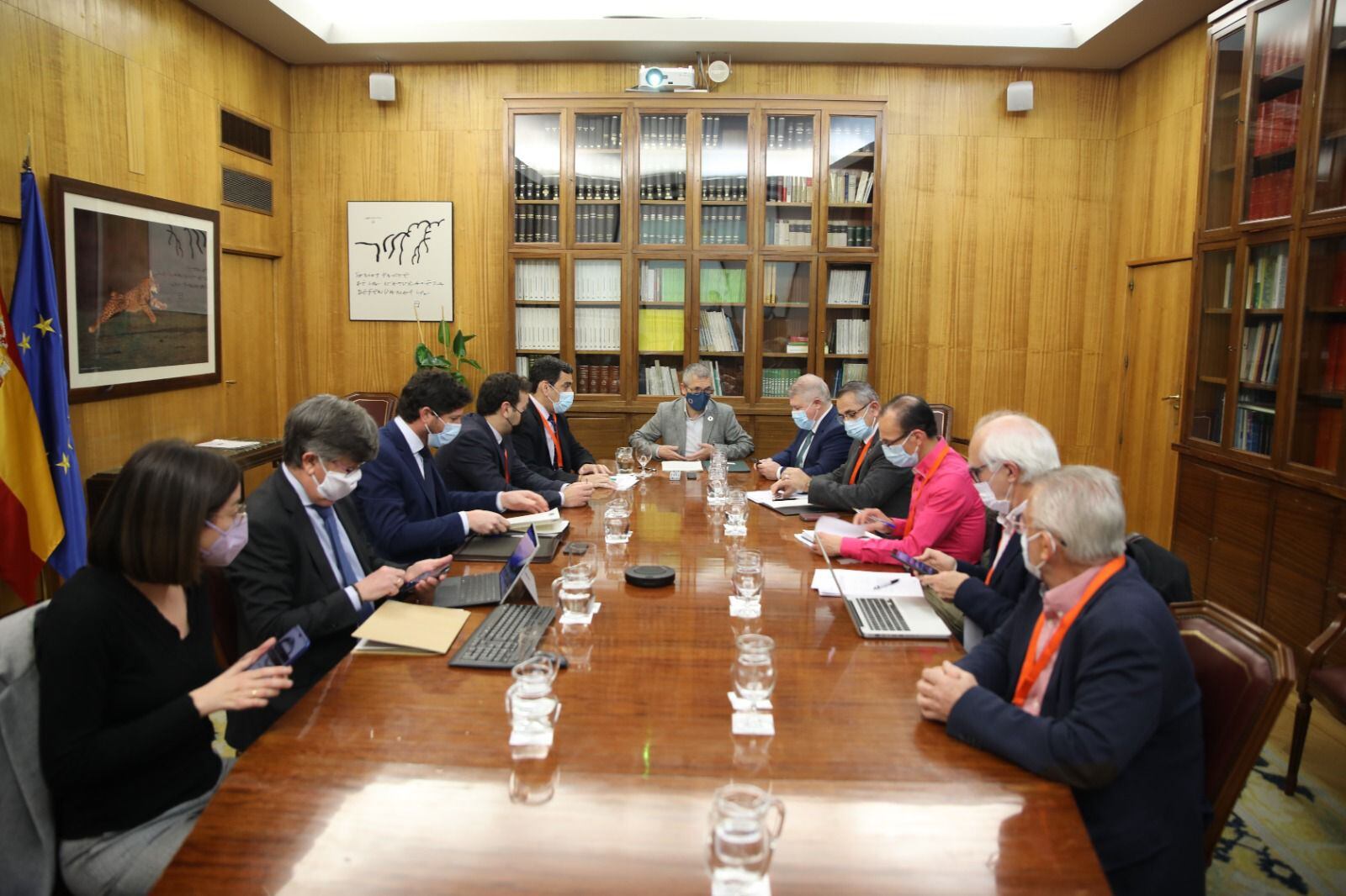 Reunión de la Comisión de Seguimiento de las obras de Regeneración de la Bahía de Portmán