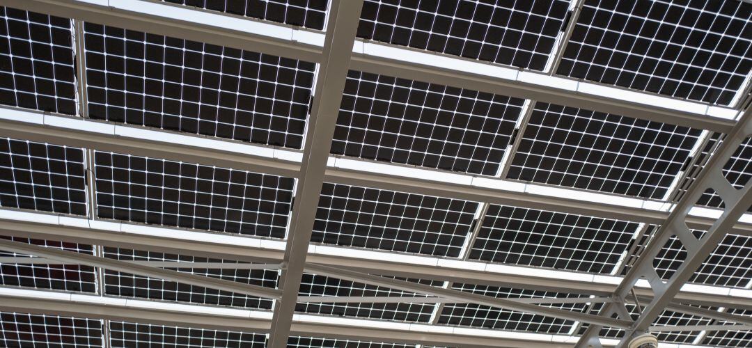 Una instalación de paneles solares 