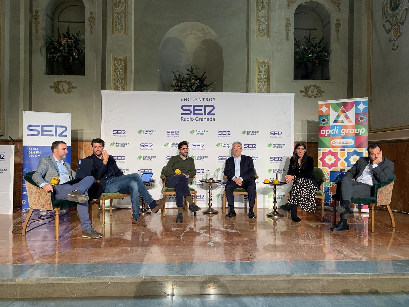 'Encuentros SER' Radio Granada y Fundación Unicaja en el Hotel-Palacio Santa Paula de Granada