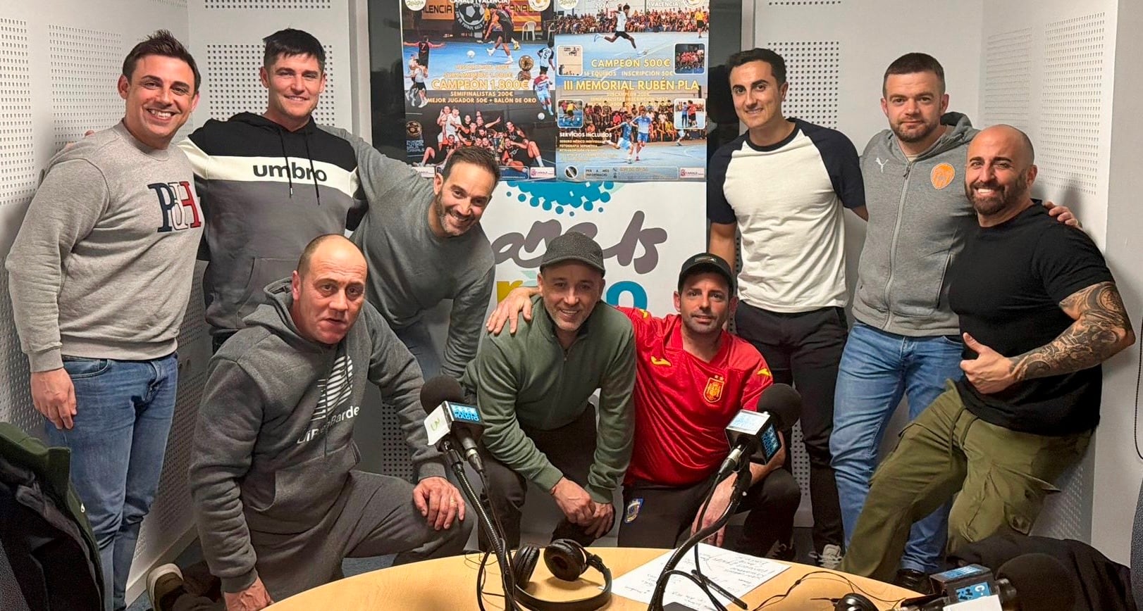 Presentación del torneo en Canals Ràdio