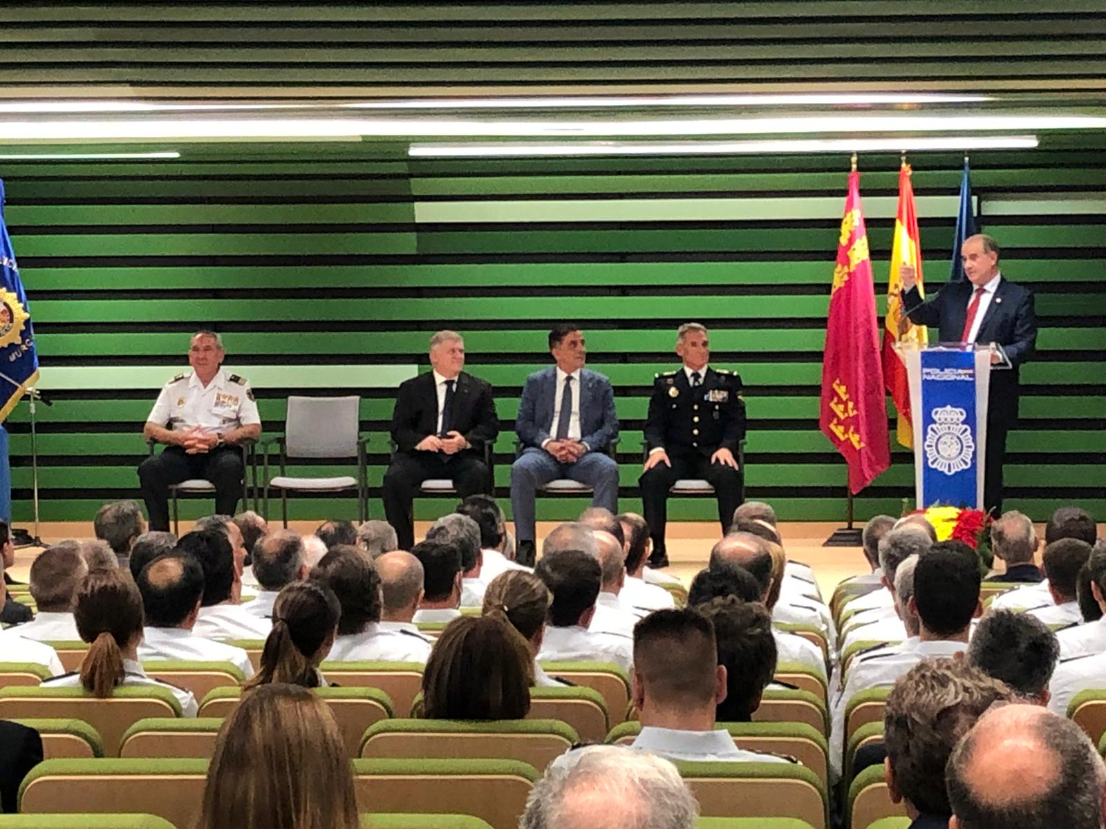 Toma de posesión del nuevo Jefe Superior de Policía de la Región de Murcia