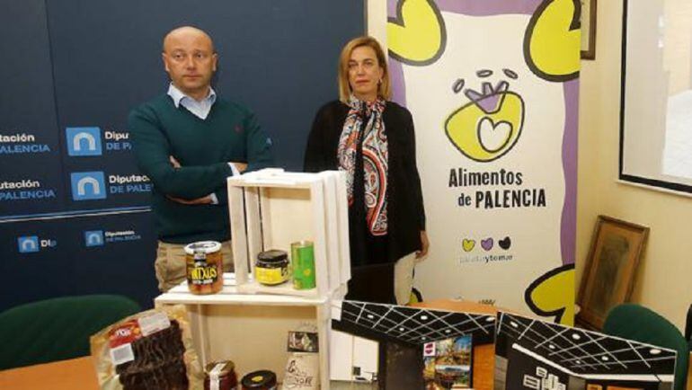 El vicepresidente y la presidenta de la Diputación de Palencia