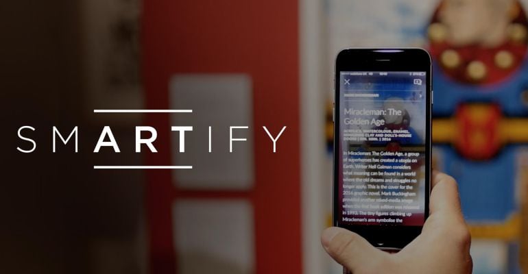 Smartify te permite descubrir todo sobre tus obras de arte favoritas.