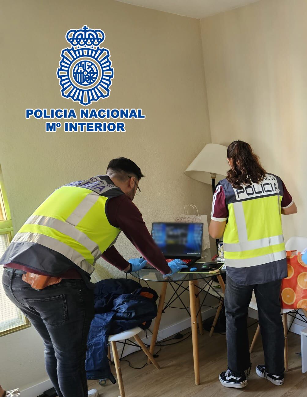 Agentes de la Policía Nacional de Elche