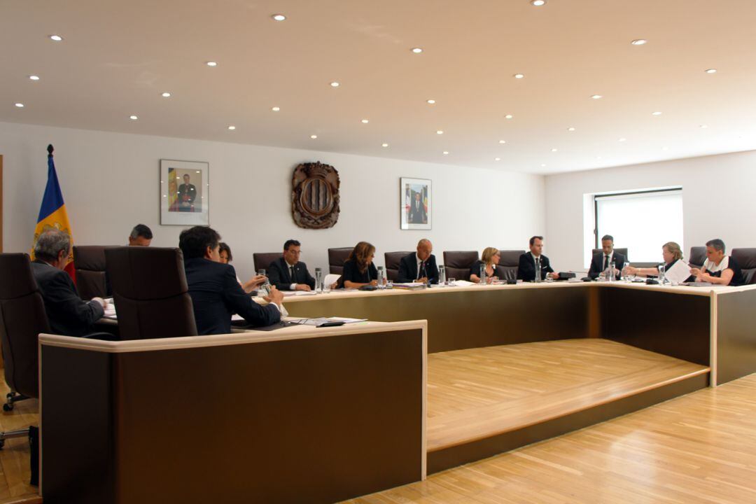 Sessió de comú d'Andorra la Vella d'aquest dijous.