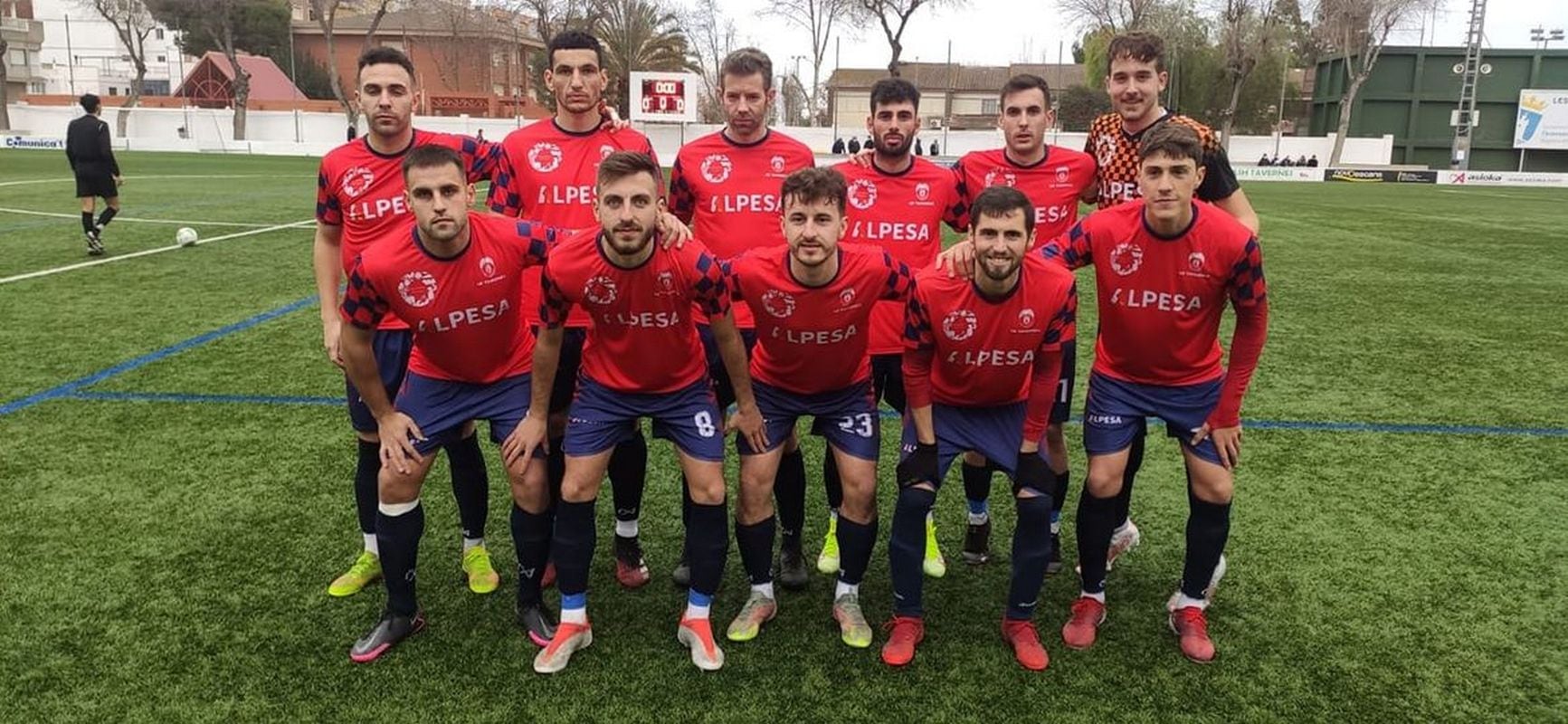 11 inicial de la UE Tavernes ante el CD Contestano