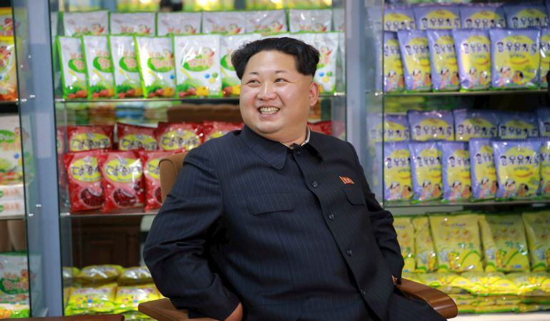 E líder de Corea del Norte, Kim Jong-Un.