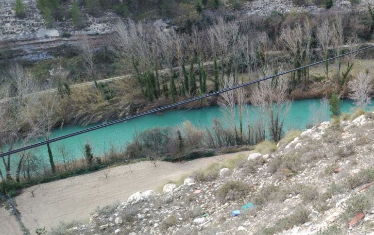 Río Júcar a su paso por Jorquera