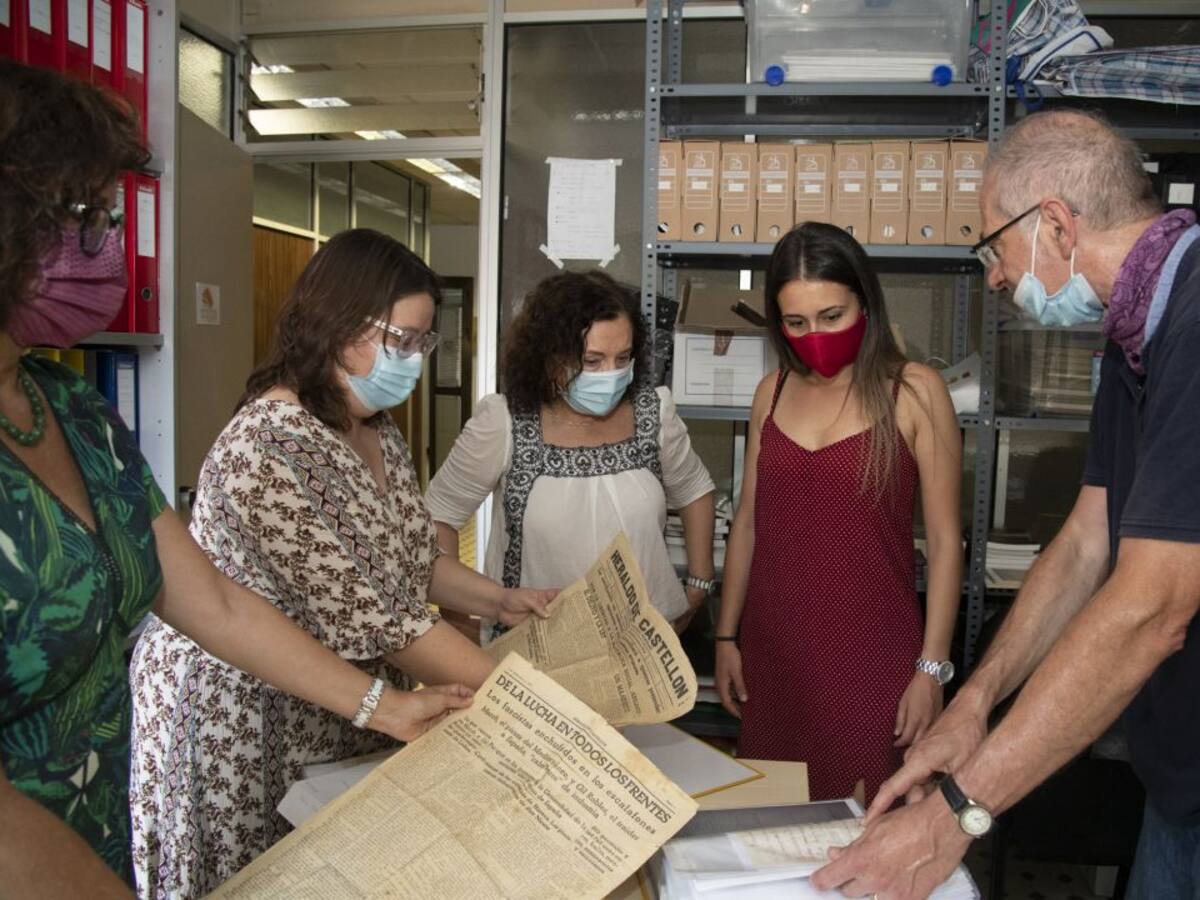 El Grup per la Recerca de la Memoria Histórica de Castelló cederá su archivo a la Diputación