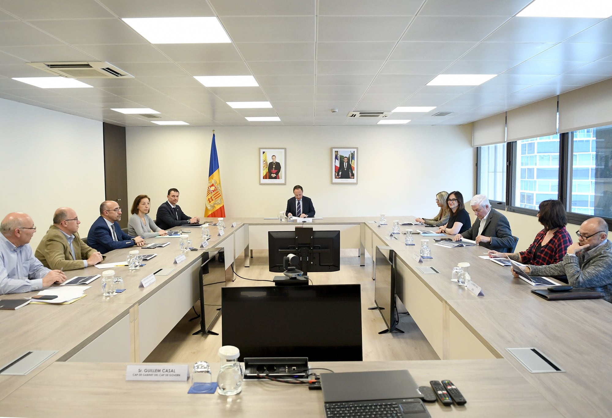 Reunió del Govern amb els agents econòmics i socials.