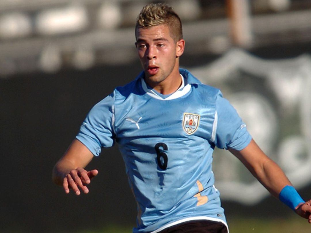 Gianni Rodríguez ha sido internacional con Uruguay.