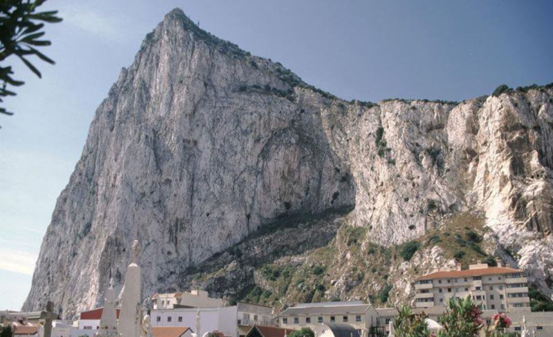 El peñón de Gibraltar.