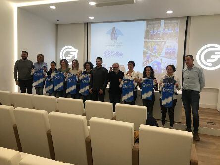 Equipo femenino de la Unión Ciclista Alcoy Mutua Levante