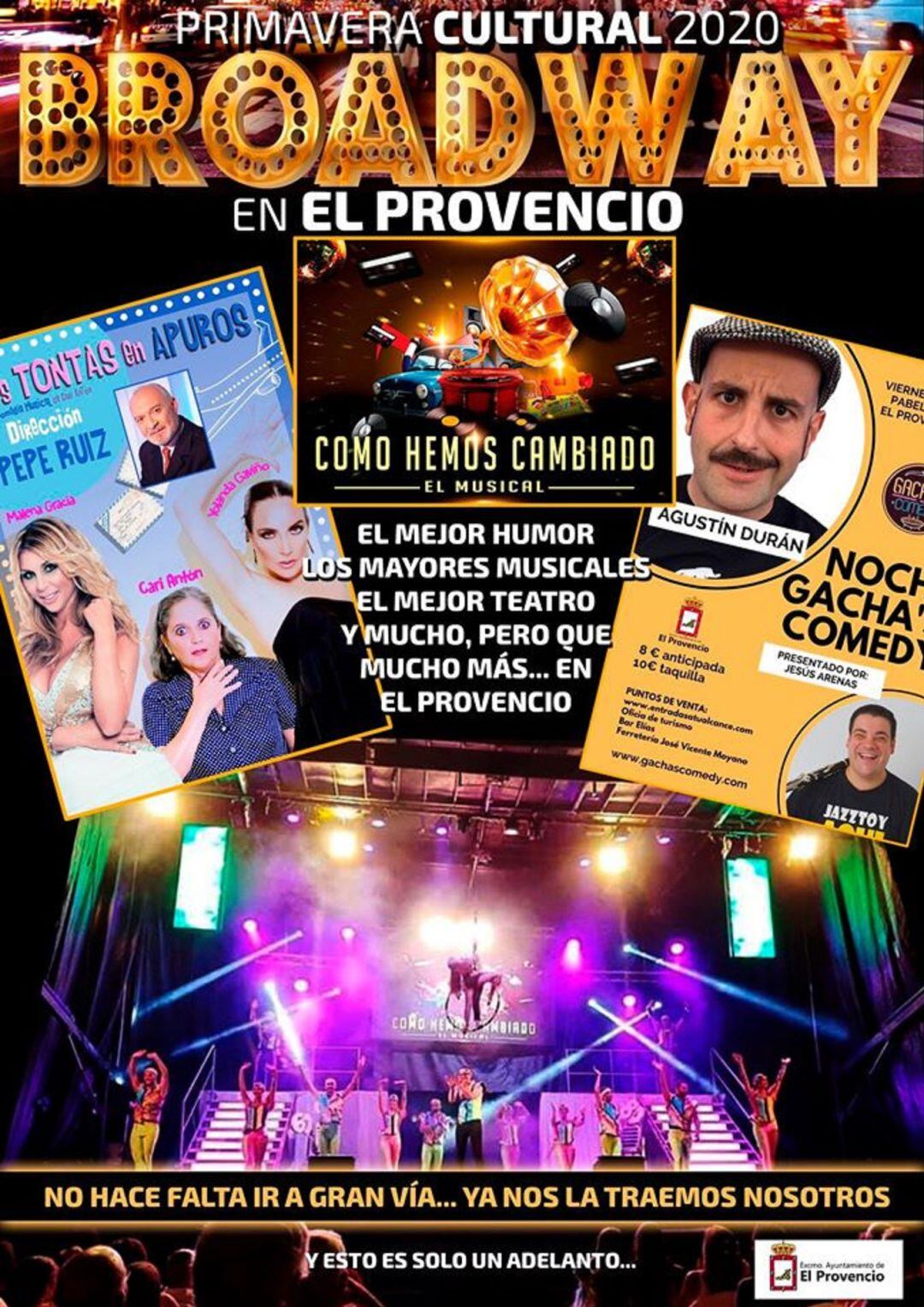 Cartel anunciador de la 'Primavera cultural' de El Provencio