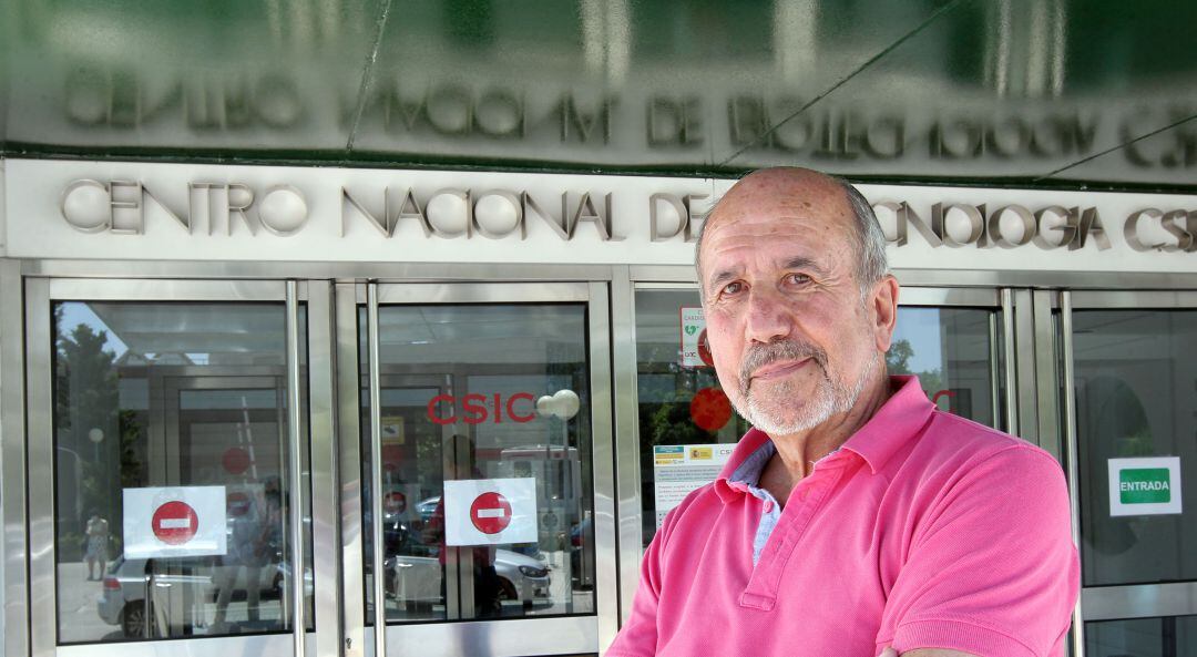 El investigador y virólogo vallisoletano, Mariano Esteban Rodríguez, miembro del Centro Superior de Investigaciones Científicas