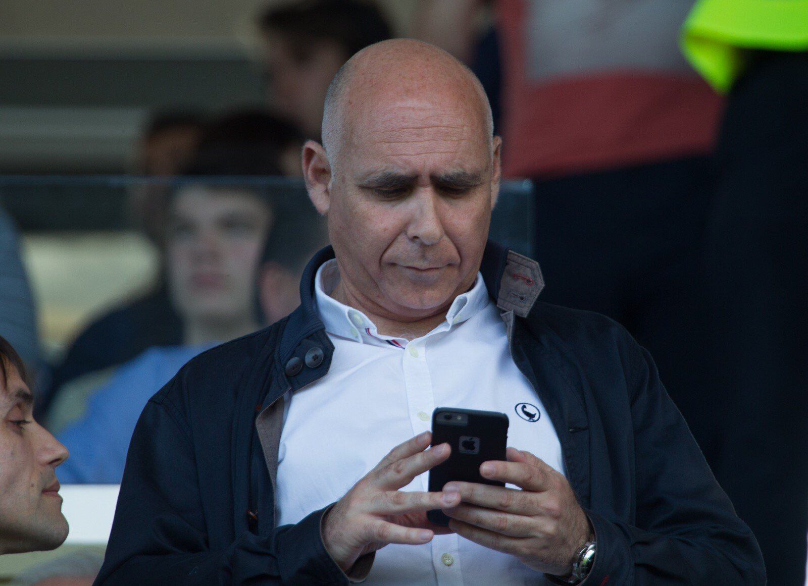 Manolo Higuera, en El Sardinero