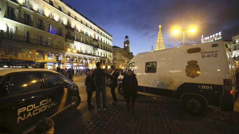 El dispositivo de seguridad para las uvas de año nuevo prevé que sólo 25.000 personas podrán acceder a la Puerta del Sol