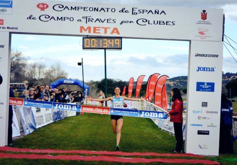 La berciana se impusó en la prueba disputada en el Hipódromo de la Zarzuela de Madrid