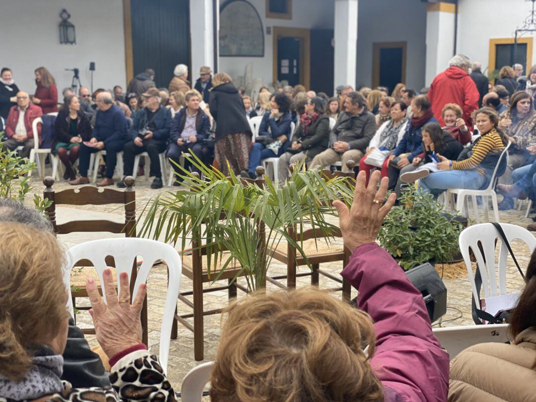 Una de las zambombas de Jerez