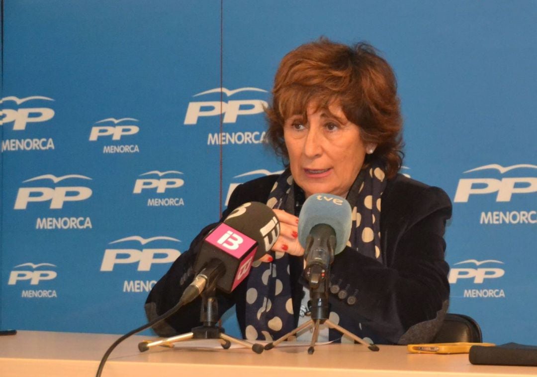 La fins ara consellera Aurora Herráiz serà la candidata del PP de Menorca al Senat.