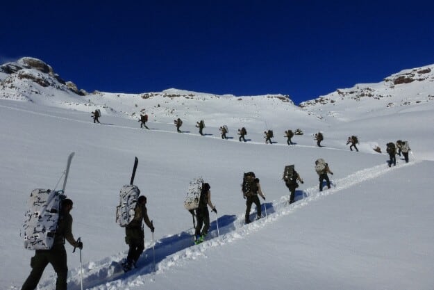 Unidades militares en el Pirineo