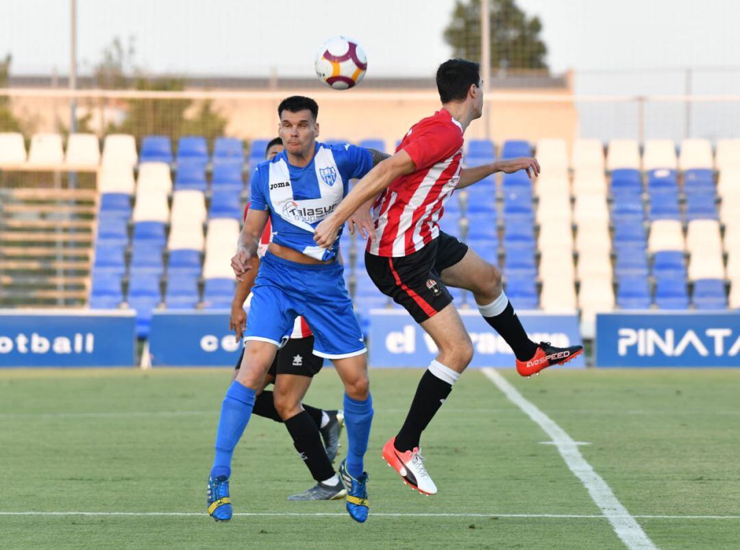 Fotografía correspondiente al encuentro entre La Unión Atlético y CD Algar