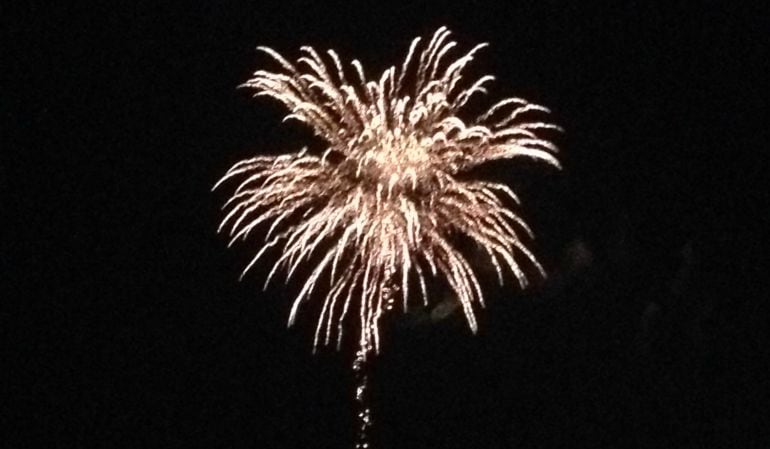 Imatge dels focs al cel tarragoní.